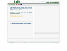 Tablet Screenshot of csnt.csdd.lv